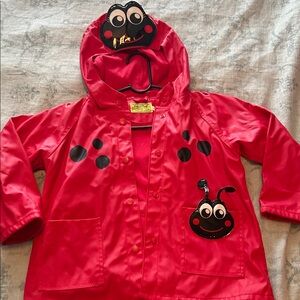 Western Chief Red Ladybug Raincoat for Kids